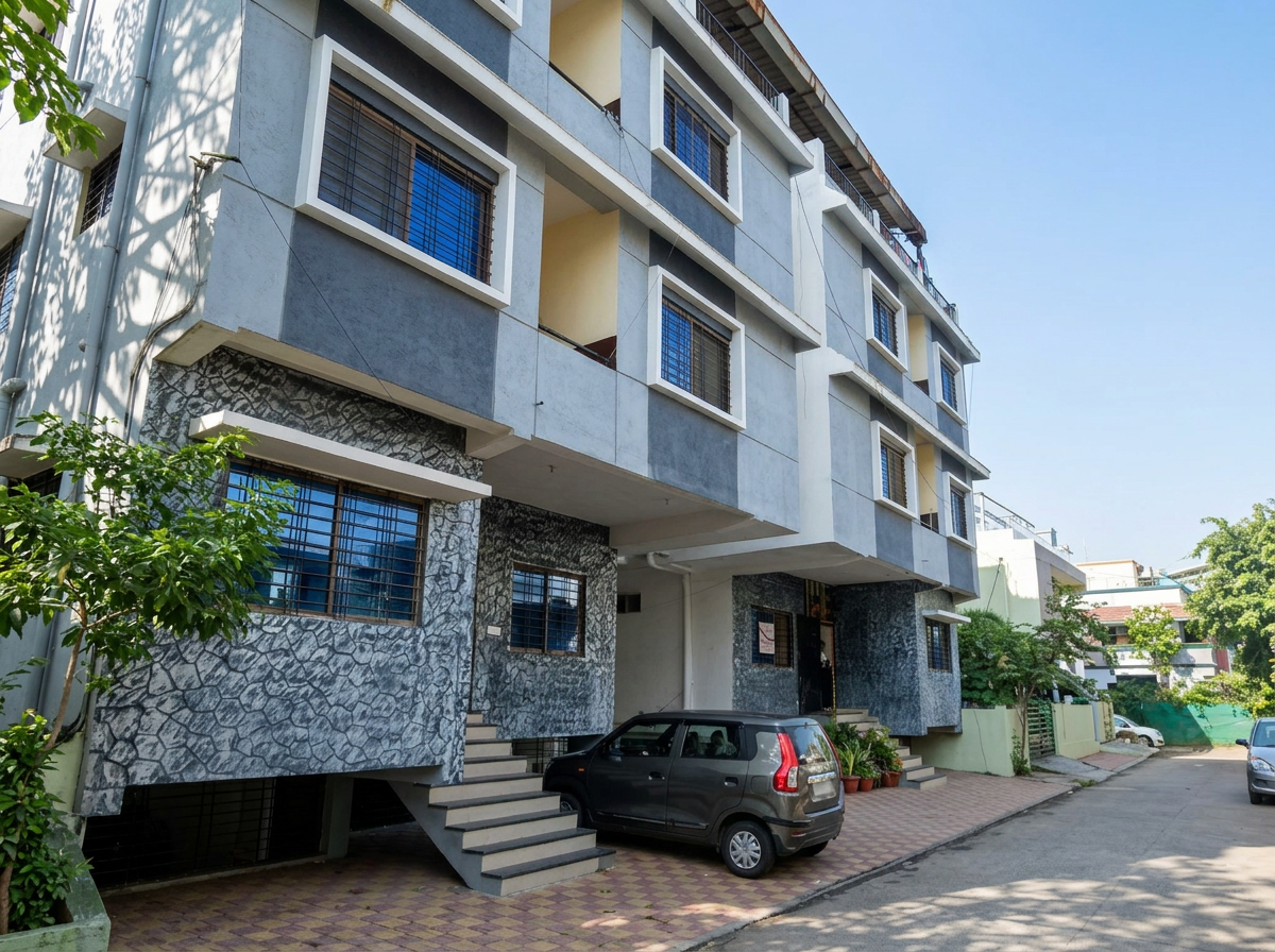 Yadav Boys Hostel — Parking & Driveway